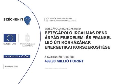 KEOP-5.5.0/B/12-2013-0190 / Betegápoló Irgalmasrend KEOP-5.5.0/B/12-2013-0190